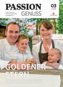 Artikel in der Zeitschrift „Passion Genuss“ 03/2016 über Gasthaus Goldener Stern